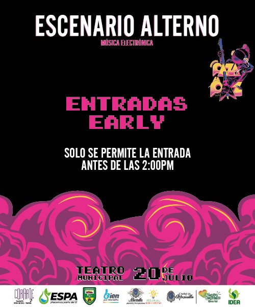 ENTRADAS EARLY | Escenario Alterno | Paza la Paz 2021