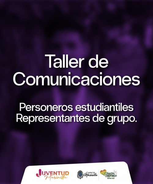Taller de Comunicaciones - Personeros y Representantes de grupo.